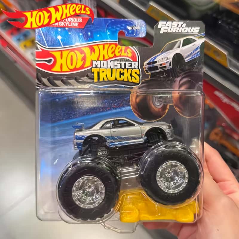 Hot Wheels Car Monster Trucks - نموذج سيارة جديد 26D من سلسلة