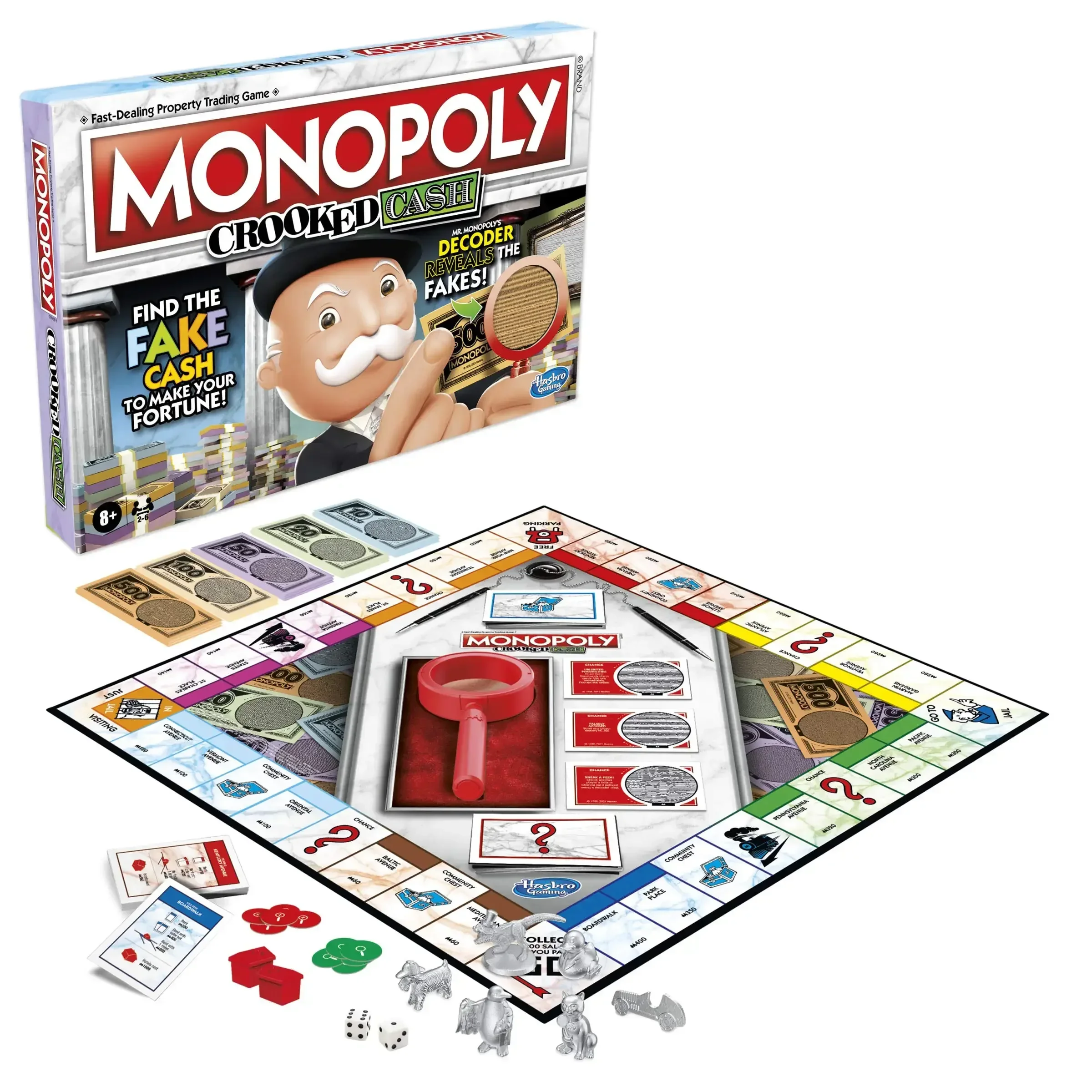 Hasbro Game Monopoly - لعبة مونوبولي كروكت كاش من هاسبرو
