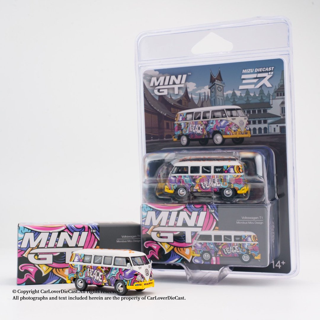نموذج سيارة فولكس فاجن T1 ميكر - مراجعة Die Cast Car 1 64 وسعره