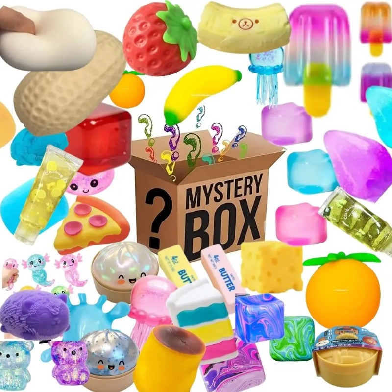 أكثر من 100 قطعة من ألعاب الصن - مراجعة Mystery Box Blind Bag وسعره