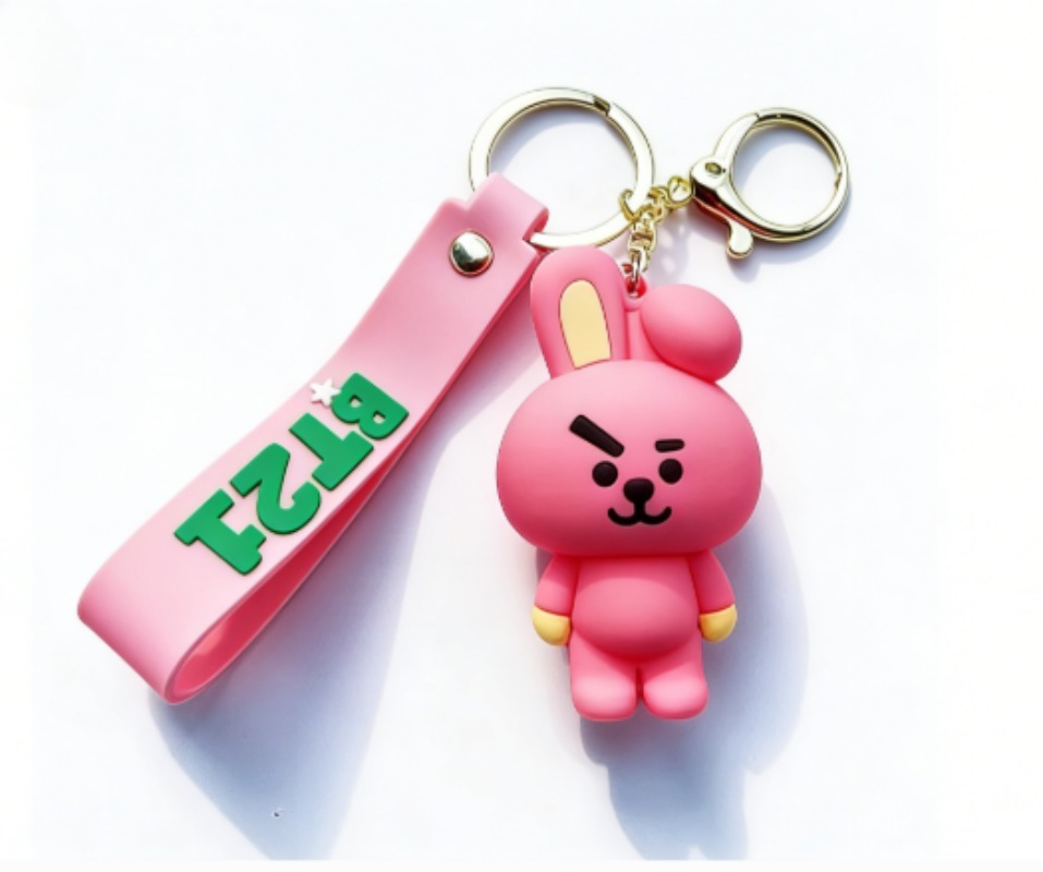 سلسلة مفاتيح جديدة 2026 BT21 K - مراجعة Vinyl Figure Blank وسعره
