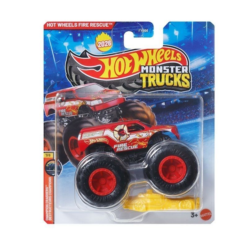 نموذج سيارة جديد 26D من سلسلة  - مراجعة Hot Wheels Car Monster Trucks وسعره